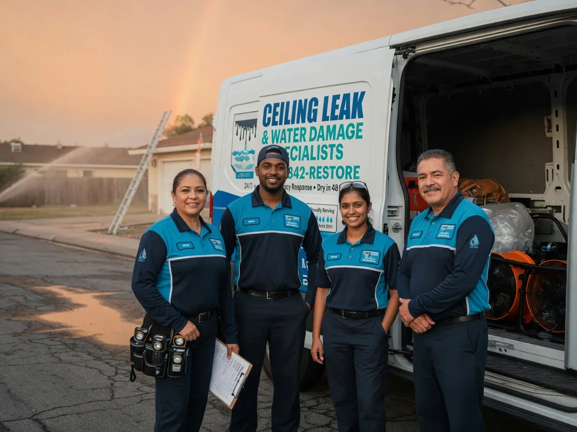 Ceiling Leak Cleanup company in Dewar, OK